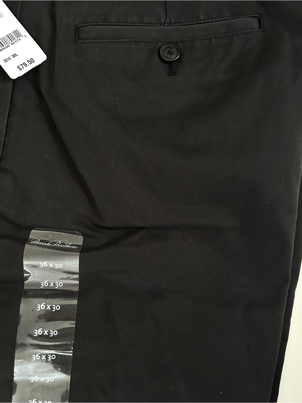 Brooks Brothers 36x30 Relaxed Fit Lightweight Advantage Chino Pants - Picture 3 of 12